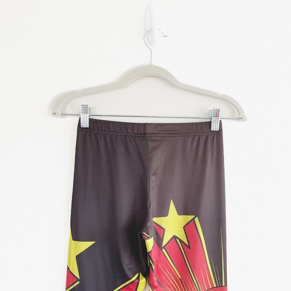 DC Comics Superman Womens Leggings Large Red Blue Yoga Halloween Character Small - Picture 8 of 11